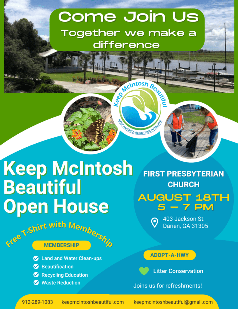 Keep McIntosh Beautiful Open House